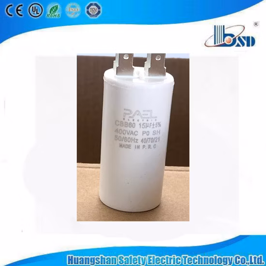 Motor Run and Start Capacitors, UL, VDE, CE, RoHS, Certificate